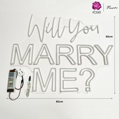 Will You Marry Me Neon Sign