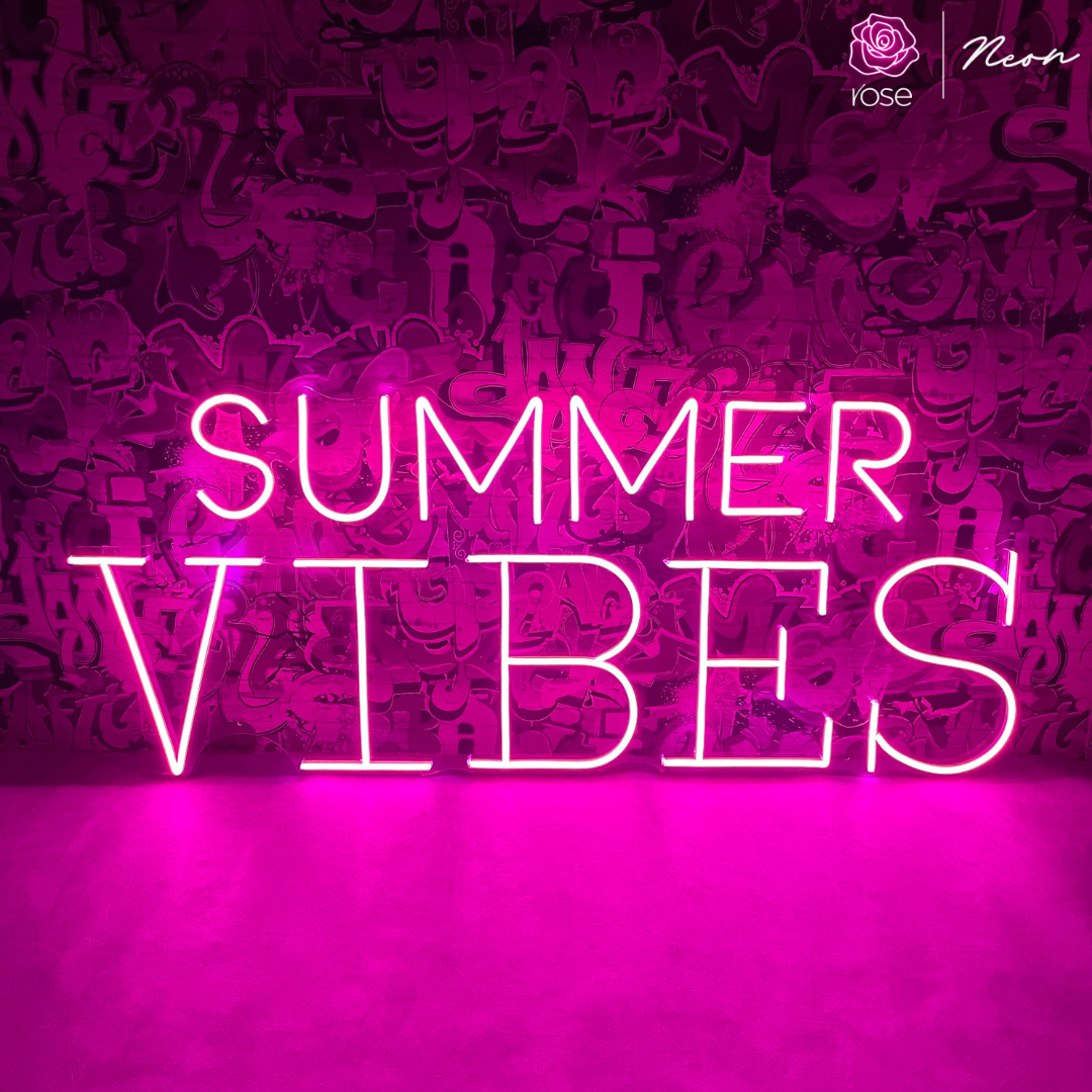 Summer Vibes Neon Sign