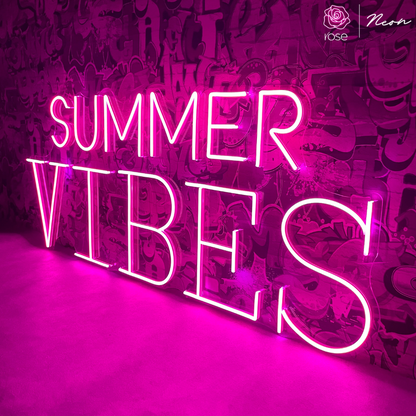 Summer Vibes Neon Sign