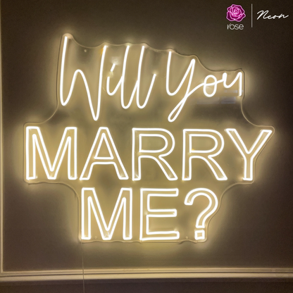 Will You Marry Me Neon Sign