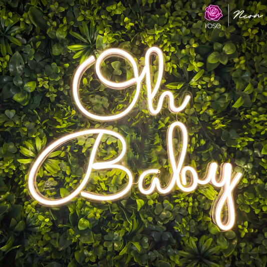 Oh Baby Neon Sign